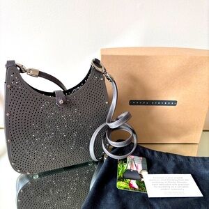 Wendy Stevens Spirals Stainless Cross Body Bag.